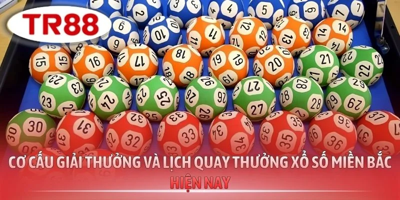 Cơ cấu giải thưởng và lịch quay thưởng xổ số miền Bắc hiện nay